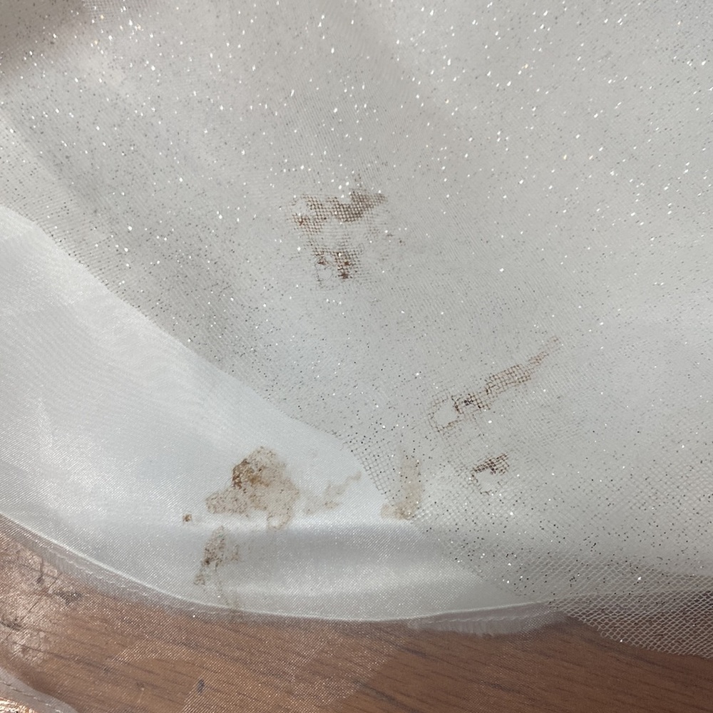 Fairytale Weddings Alfred Angelo Ivory Cinderella Ballgown Wedding Dress Size 10 - Picture 12 of 16